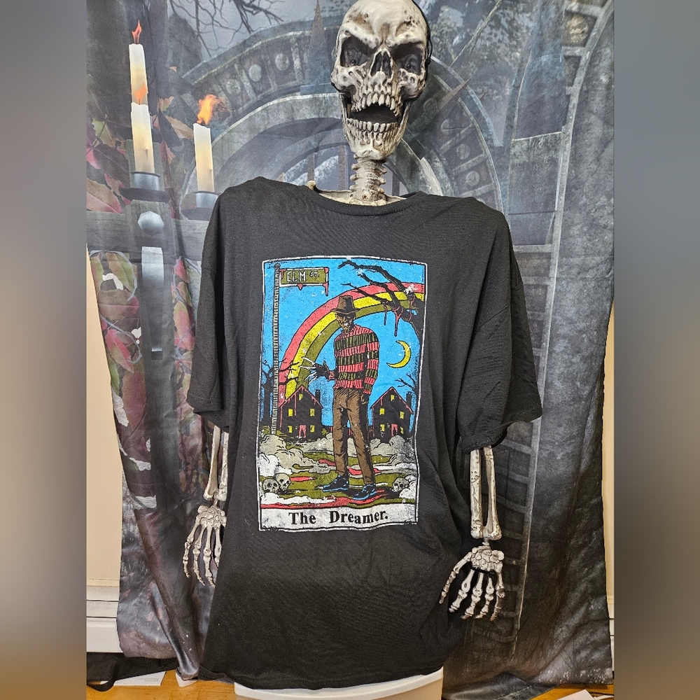 Spirit Dark Gray T-Shirt with Nightmare Design